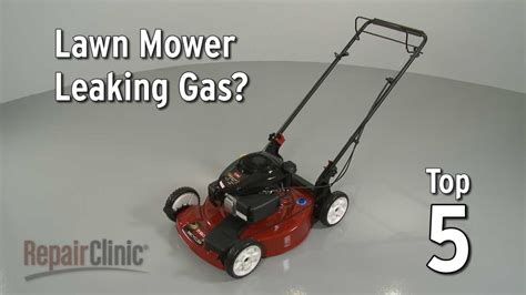 gas leaking from lawn mower carburetor|7 Reasons Why Your Craftsman Lawn Mower Carburetor May Be。